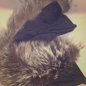 Luxury sportswear postcard Italian quilted coat